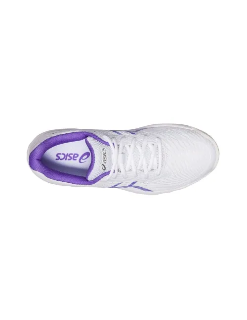 Asics Gel-Game 9 Clay/Oc Blanco Morado Mujer 1042a217-101 | Ofertas de pádel
